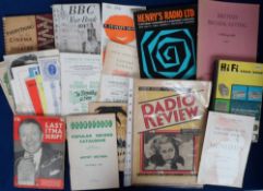 Ephemera, BBC, Radio, Cinema etc. a selection of items to include several BBC letters and scripts