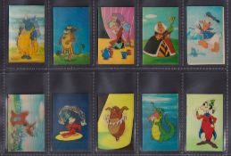 Trade cards, Anon (Spar), Walt Disney Characters, 3D Tilt cards, standard size (set, 30 cards) (gd)