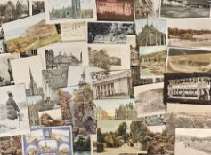 Postcards, a mixed general UK topographical collection of over 750 cards, mainly big cities (