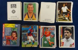Trade cards and stickers, Crate containing large quantity of football related, cards and stickers,