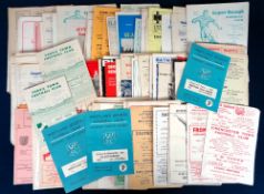 Football programmes, a collection of 160+ Non League programmes, mostly early 1970's but including a