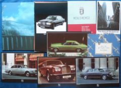 Motoring, Rolls-Royce and Bentley to include a Rolls Royce 1954 Silver Wraith folder with