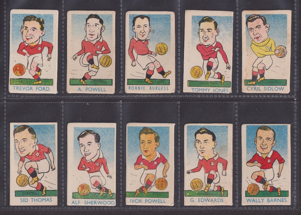 Trade cards, Kiddy's Favourites, Popular Footballers (set 52 cards) including scarce number, plus - Image 6 of 8