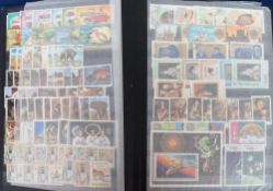 Stamps, Middle East collection stock book, inc. Dubai, Manama, Umm Al Quwain, Ras Al Khaimah,