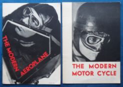 Transportation, Shell brochures 4 large format lift the flap 1930s brochures to comprise The