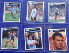 Trade card stickers, Football, Orbis, Italia 90 World Cup Football (set 546 stickers being numbers 1