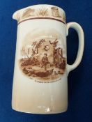 Collectables, Bruce Bairnsfather, scarce Grimwades 6” jug, Old Bill ‘At Present we are staying at