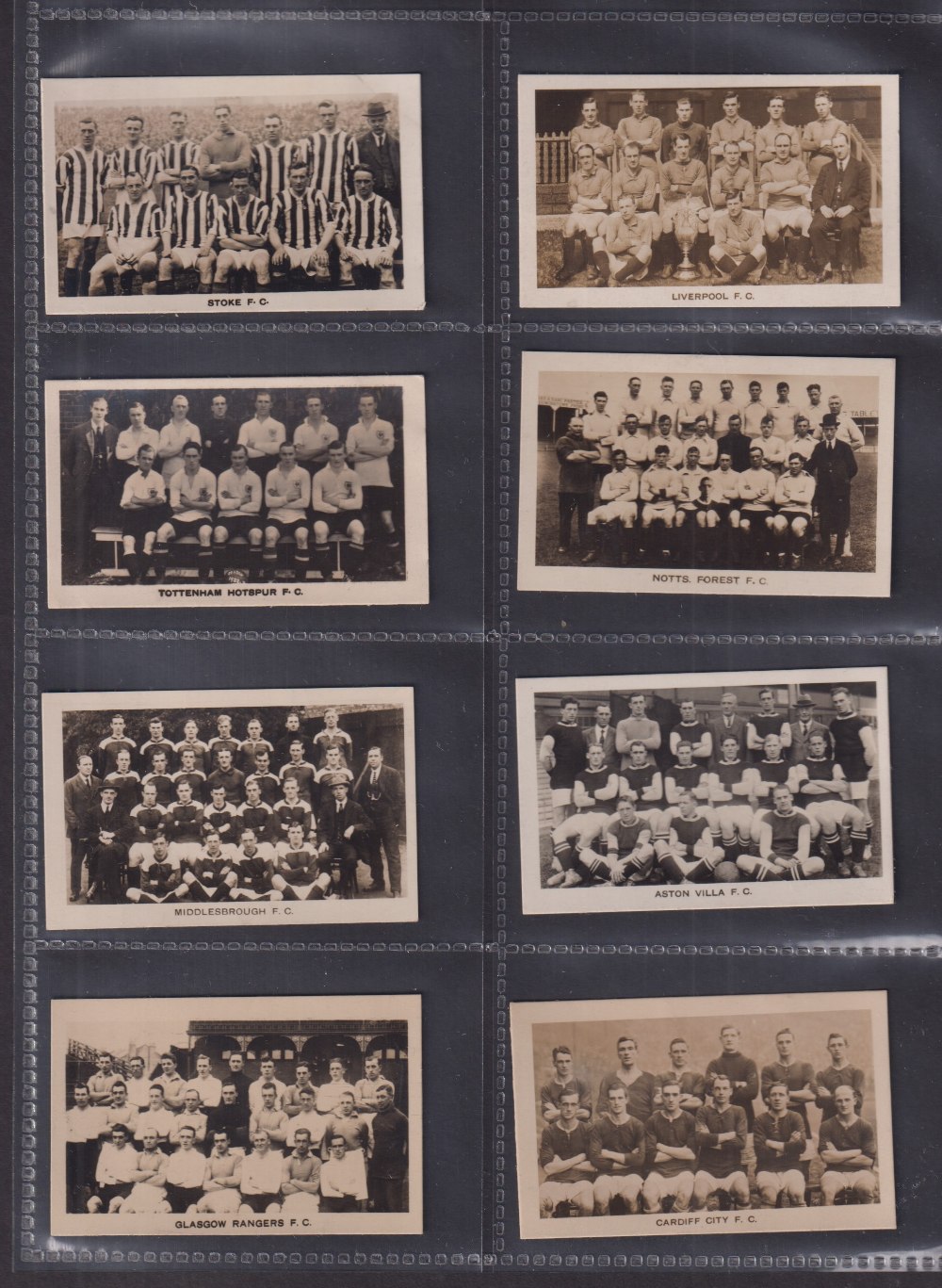 Trade cards, Football, selection, Pals Famous Footballers 'M' size (set, 8 cards), Footballer Series - Image 2 of 5