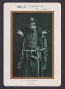 Cigarette card, Australia, Sniders & Abrahams, Oscar Asche & Lily Brayton, Cabinet size card showing