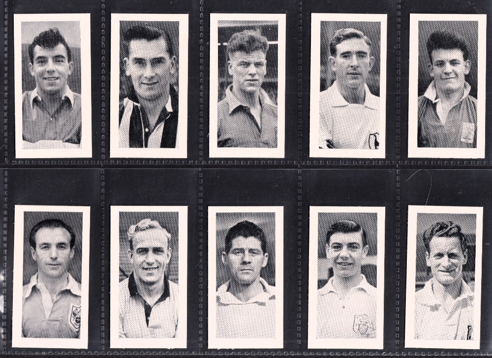Trade cards, Football, selection, Pals Famous Footballers 'M' size (set, 8 cards), Footballer Series - Image 5 of 5