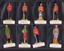 Cigarette cards, Major Drapkin, Soldiers & their Uniforms (set 25 cards). 2 cards Drapkin, 23