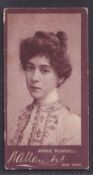 Trade card, USA, Hallam Sa Yo Mint Ju Jubes, Photo of Celebrities, Annie Russell (gd)
