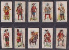 Cigarette cards, Player's, Old England's Defenders (set 50 cards) (a few slightly grubby, gen. gd)