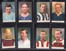 Trade cards, Football, selection, Pals Famous Footballers 'M' size (set, 8 cards), Footballer Series