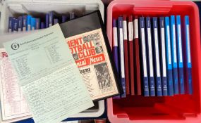 Football programmes, Hull City, a comprehensive collection of first team home & away programmes,