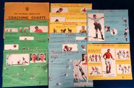 Football, The Football Association Coaching Charts, set of 12 individual coaching charts