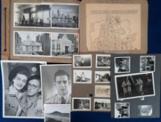 Military, album containing approx. 65 items collected by Sergeant K. Rich from Amersham (medical),