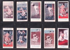 Cigarette cards, BAT Bonzo Series (21/25 plus 14 duplicates, plain backs). Sold with 7 African