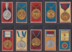 Cigarette cards, Smith's, Medals, (Numbered, Smith, multi-backed) (49/50 missing no 20) (fair/gd)
