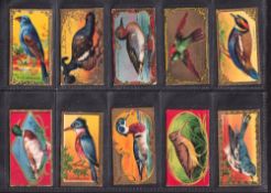 Cigarette cards, USA, ATC, Bird Series (all Mecca brand), 28 cards ( a few fair, gen gd)