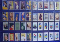 Cigarette cards, 9 complete sets, Hill (2), Puzzle Series, Famous Ships varnished, Gallaher Tricks &