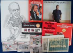 Football, Manchester Utd, a selection of memorabilia, inc. complete set of 24 collectors postcards