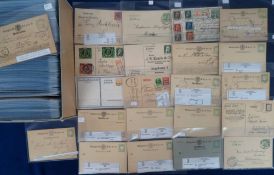 Postal Stationary, Germany, a collection of over 500 mainly postal stationary cards of the Bavaria