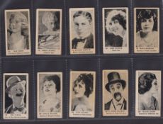 Cigarette cards, Canada, Tobacco Products Corp., Movie Stars, Series no 4, 86 different cards inc.