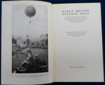 Book, Postal History, 'Early British Balloon Posts', scarce hardback edition by John Pringle,