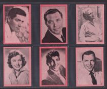 Trade cards, Madison Confectionery, Disc Jockey, 1st Series, 'L' size (set, 48 cards) (vg)