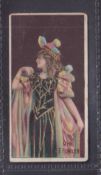 Cigarette cards, United Tobacconist's Association Ltd, Actresses MUTA type card, Miss F Fowler (some