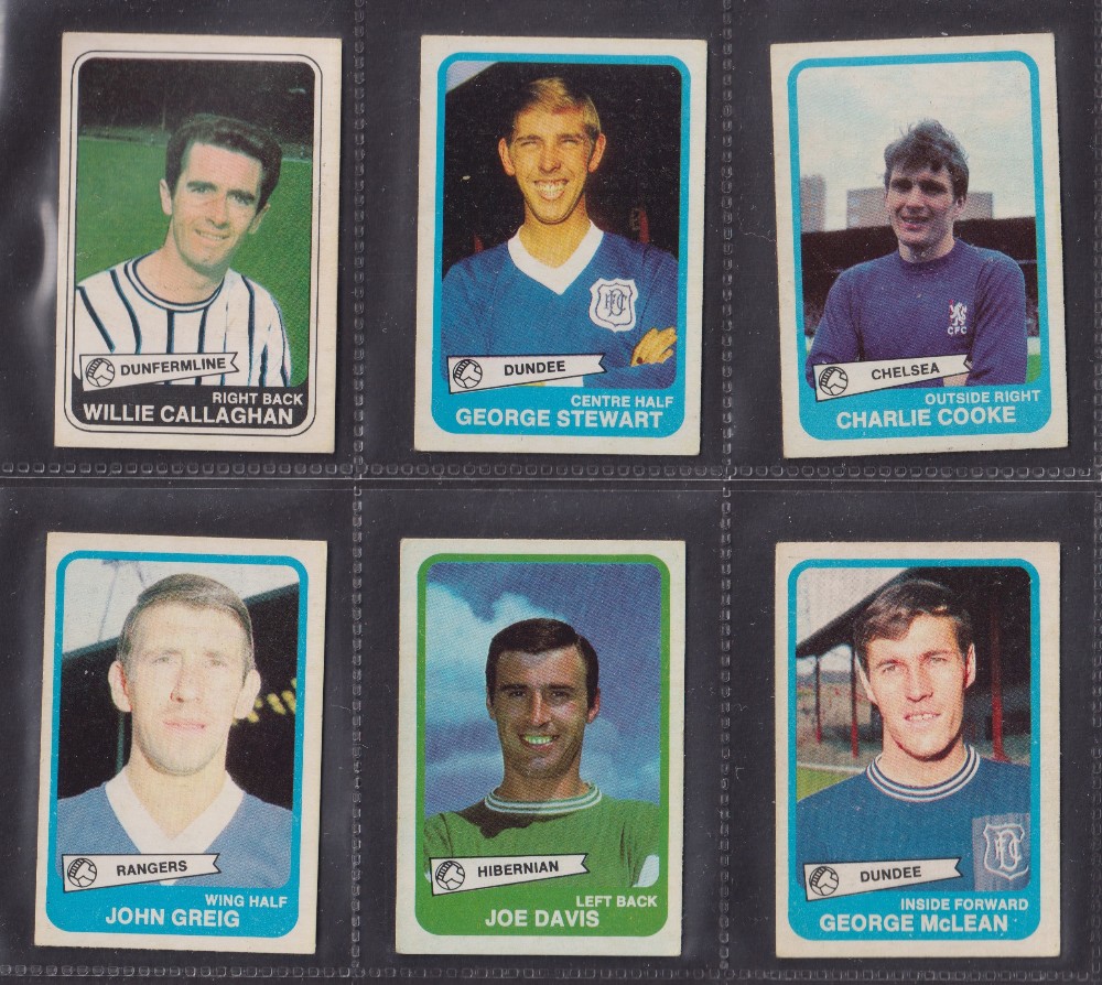 Trade cards, Football, A&BC Gum, Scottish, 1968 (Yellow backs) (set 45 cards) including Alex - Image 13 of 16