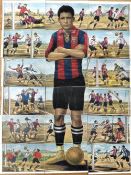 Trade cards, Spain, Lit. J. Lopez / Jaime Box Chocolates, Barcelona Footballers 1920's, a collection