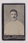 Cigarette card, Football, Singleton & Cole Footballers type card, number 50 Morris Derby County (