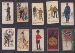 Cigarette cards, 50 scarce & unusual types inc. R Mason Colonial Troops, Wills Animals Birds Fancy