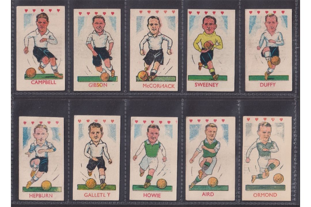 Trade cards, Kiddy's Favourites, Popular Players (Hearts on Front) Footballers, 50 different - Image 3 of 6