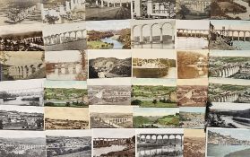 Postcards, Cornwall, a collection of approx. 280 cards, mainly of Calstock, the majority views of
