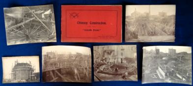 Ephemera, Alphons Custodis Chimney Construction Co. Perforated Radial Brick Chimneys booklet circa