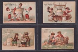 Trade cards, Liebig, S42 Pictures of Children (set 12 cards), 10 with English language backs, 2 with