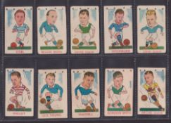 Trade cards, Kiddy's Favourites (Anon), Football Stars (Numbered 53-120 but with some skipped