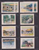 Cigarette cards, Far East, 6 sets BAT Printed back Chinese Views (M60), BAT Printed back Strange