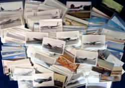Aviation, Photographs, a selection of approx. 500 postcard sized colour and b/w images of assorted