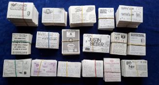 Trade stickers, Panini, 17 part / near sets including Casper Ghost, Walt Disney Jungle Book (approx.