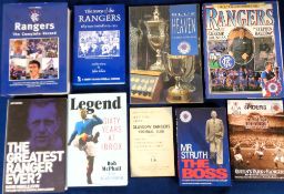 Glasgow Rangers, a collection of 9 books and publications including 'Let's Talk About Glasgow