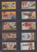 Cigarette cards, 5 sets, Sarony Origin of Games (standard sized), Boguslavsky Sports Records 1st and