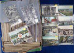 Postcards, a mixed foreign and UK topographical selection of approx. 1500 cards, with approx. 400