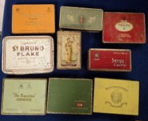 Tobacco Tins & Packets, Selection 19 Tobacco Advertising Tins, plus 38 packets. Tins include