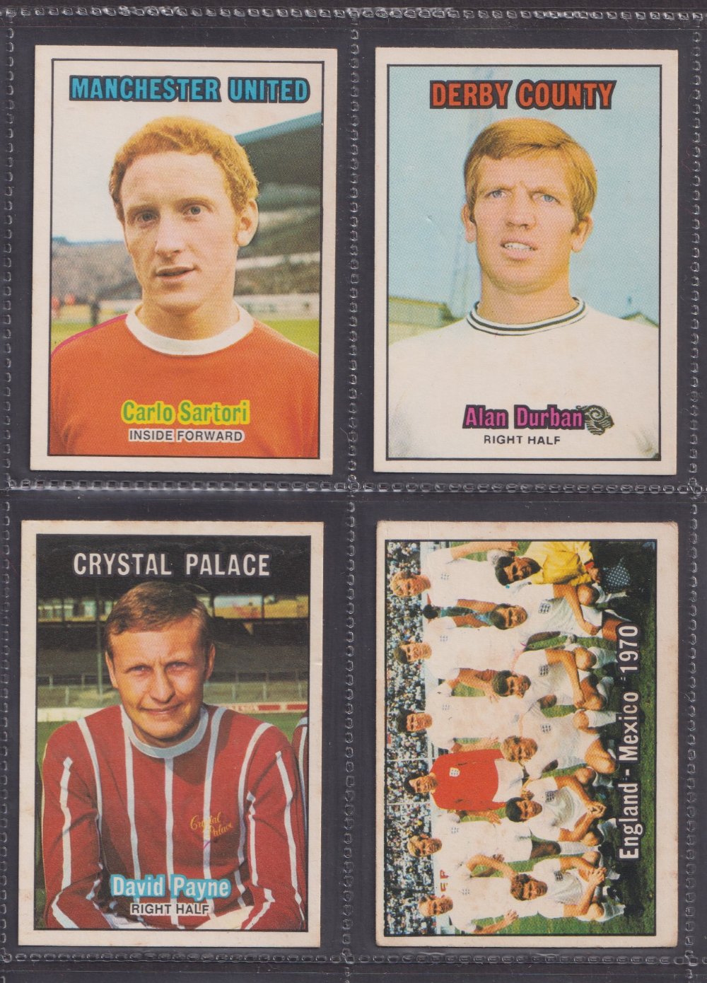 Trade cards, Football A&BC Gum, Footballers 1970 Orange back 1st and 2nd series 1-85 & 86-170 (set - Image 5 of 6
