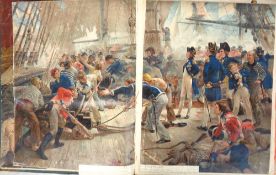 Victorian/Edwardian Scrap Album, a huge scrap album (18 x 23 x 3