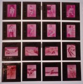 Glamour photography, 58, vintage, Esquire colour transparencies each one showing topless models in